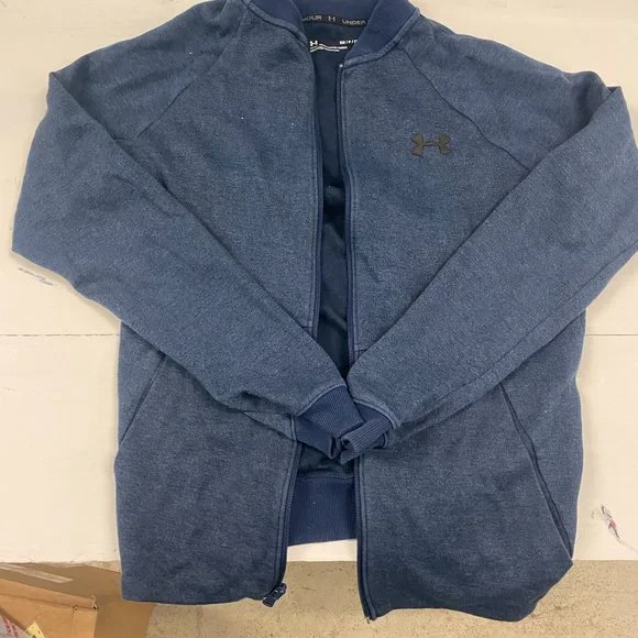 Under Armour Men's UA Double Knit Bomber Jacket - Small - Picture 2 of 2